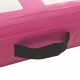 Sonata Надуваем дюшек за гимнастика с помпа, 400x100x15 см, PVC, розов
