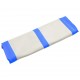 Sonata Надуваем дюшек за гимнастика с помпа, 400x100x15 см, PVC, син