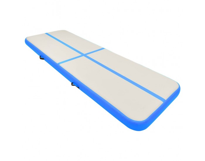 Sonata Надуваем дюшек за гимнастика с помпа, 400x100x15 см, PVC, син