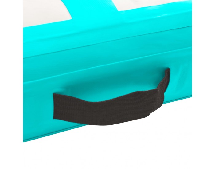 Sonata Надуваем дюшек за гимнастика с помпа, 400x100x15 см, PVC, зелен