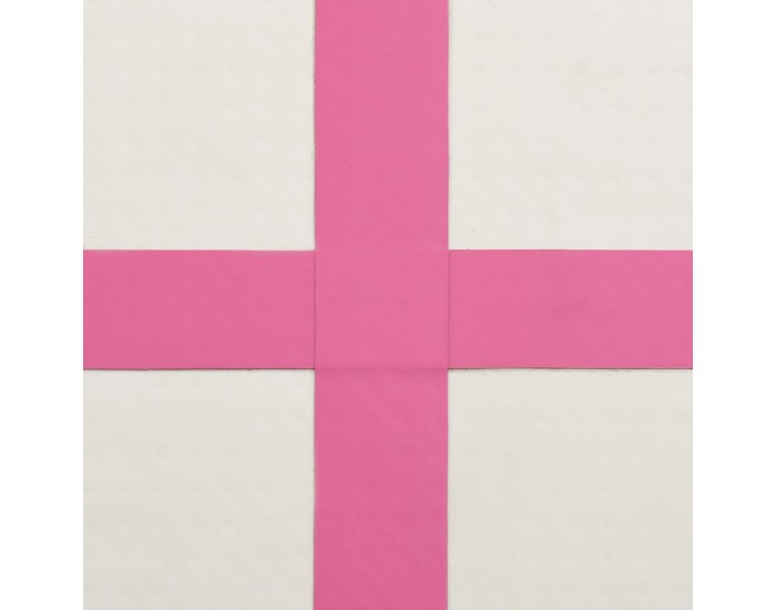 Sonata Надуваем дюшек за гимнастика с помпа, 400x100x20 см, PVC, розов