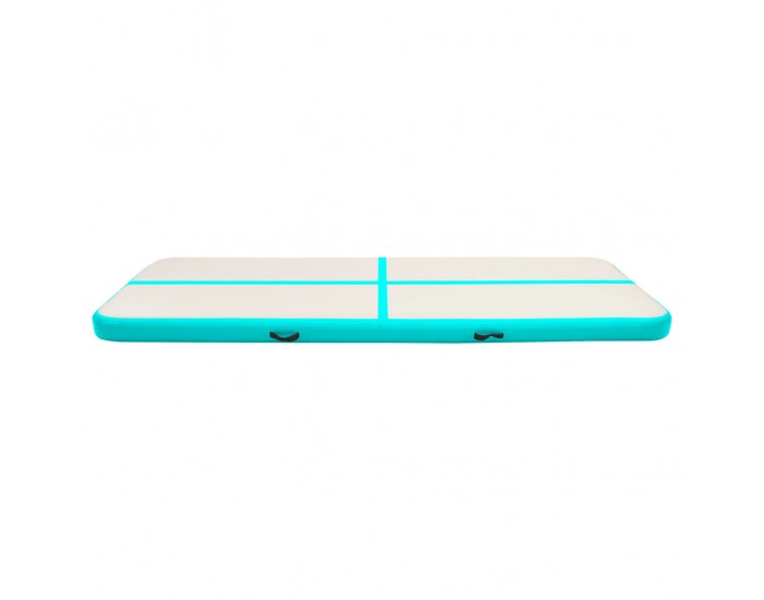 Sonata Надуваем дюшек за гимнастика с помпа, 400x100x20 см, PVC, зелен Sonata Надуваем дюшек за гимнастика с помпа, 400x100x20 см, PVC, зелен