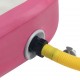 Sonata Надуваем дюшек за гимнастика с помпа, 500x100x20 см, PVC, розов