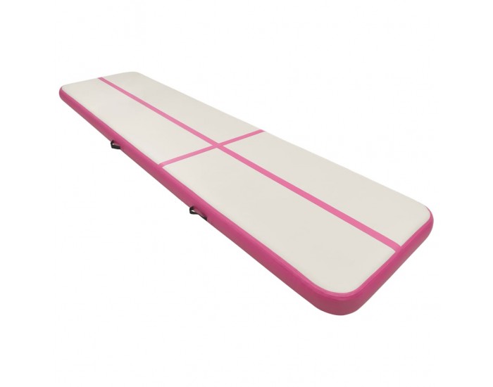 Sonata Надуваем дюшек за гимнастика с помпа, 800x100x20 см, PVC, розов Sonata Надуваем дюшек за гимнастика с помпа, 800x100x20 см, PVC, розов