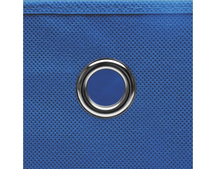 Sonata Кутии за съхранение, 10 бр, нетъкан текстил, 28x28x28 см, сини