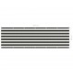 Sonata Балконски параван, HDPE, 90x300 см, антрацит и бяло