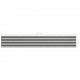 Sonata Балконски параван, HDPE, 90x500 см, антрацит и бяло