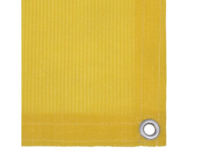 Sonata Балконски параван, жълт, 75x300 см, HDPE