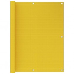 Sonata Балконски параван, жълт, 120x400 см, HDPE - Огради