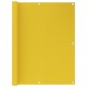 Sonata Балконски параван, жълт, 120x400 см, HDPE
