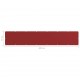 Sonata Балконски параван, червен, 75x400 см, HDPE