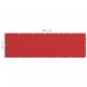 Sonata Балконски параван, червен, 90x300 см, HDPE