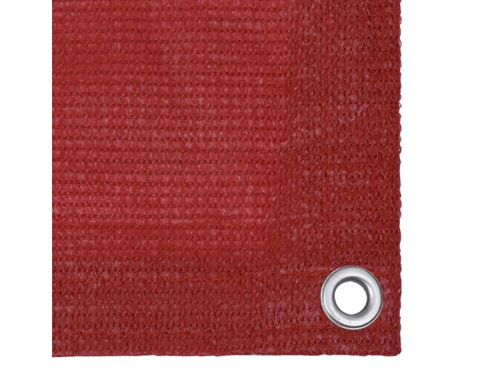 Sonata Балконски параван, червен, 90x400 см, HDPE