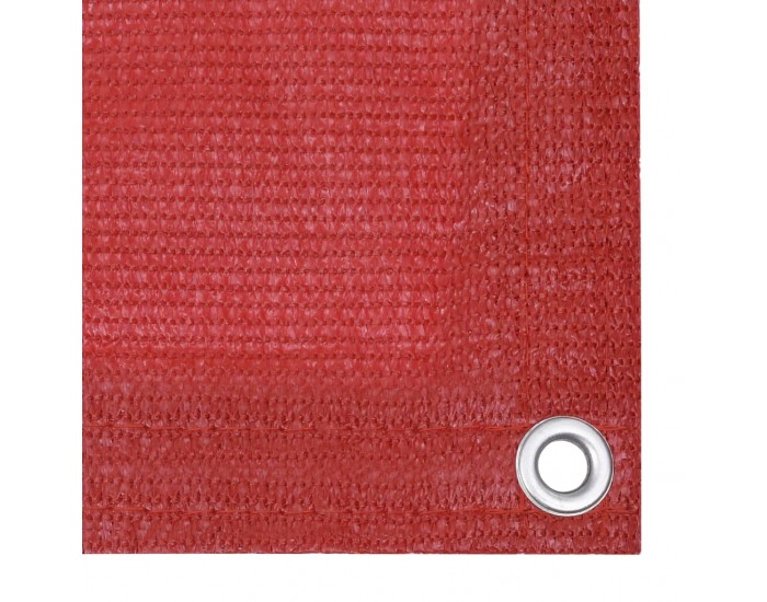 Sonata Балконски параван, червен, 90x500 см, HDPE