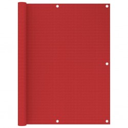 Sonata Балконски параван, червен, 120x300 см, HDPE - Огради