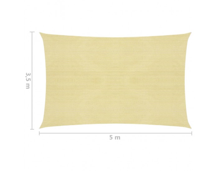 Sonata Платно-сенник, 160 г/м², бежово, 3,5x5 м, HDPE Sonata Платно-сенник, 160 г/м², бежово, 3,5x5 м, HDPE