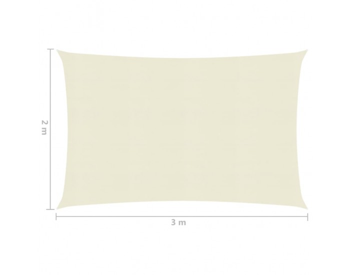 Sonata Платно-сенник, 160 г/м², кремаво, 2x3 м, HDPE