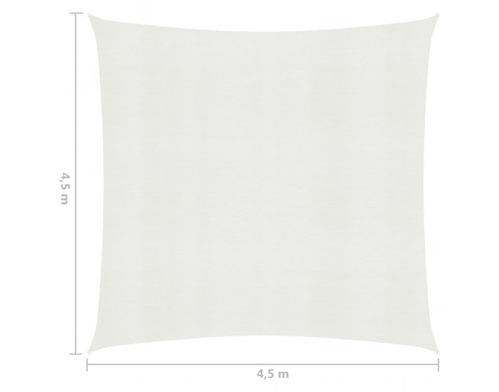 Sonata Платно-сенник, 160 г/м², бяло, 4,5x4,5 м, HDPE