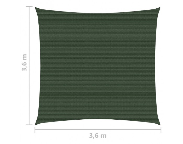 Sonata Платно-сенник, 160 г/м², тъмнозелено, 3,6x3,6 м, HDPE Sonata Платно-сенник, 160 г/м², тъмнозелено, 3,6x3,6 м, HDPE