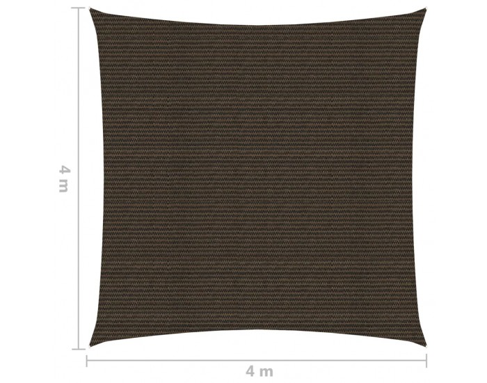 Sonata Платно-сенник, 160 г/м², кафяво, 4x4 м, HDPE