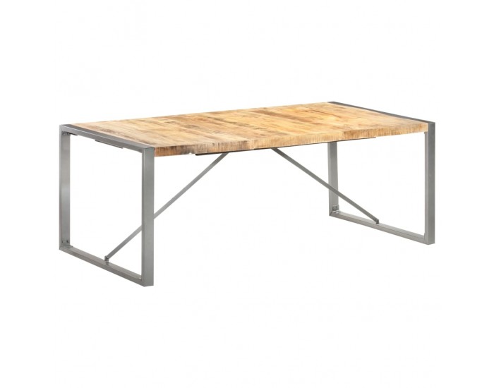 Sonata H Трапезна маса, 200x100x75 cм, грубо мангово дърво масив