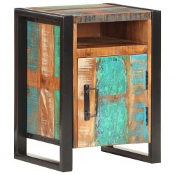 Sonata Нощно шкафче, 40x35x55 см, регенерирано дърво масив - Нощни шкафчета