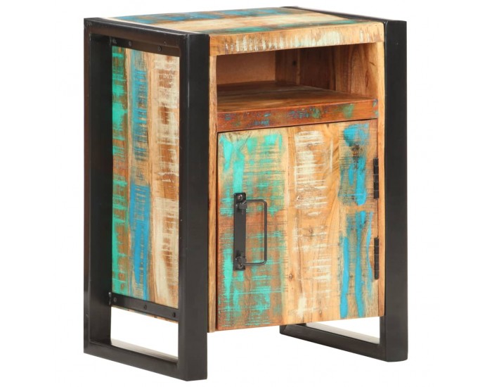 Sonata Нощно шкафче, 40x35x55 см, регенерирано дърво масив