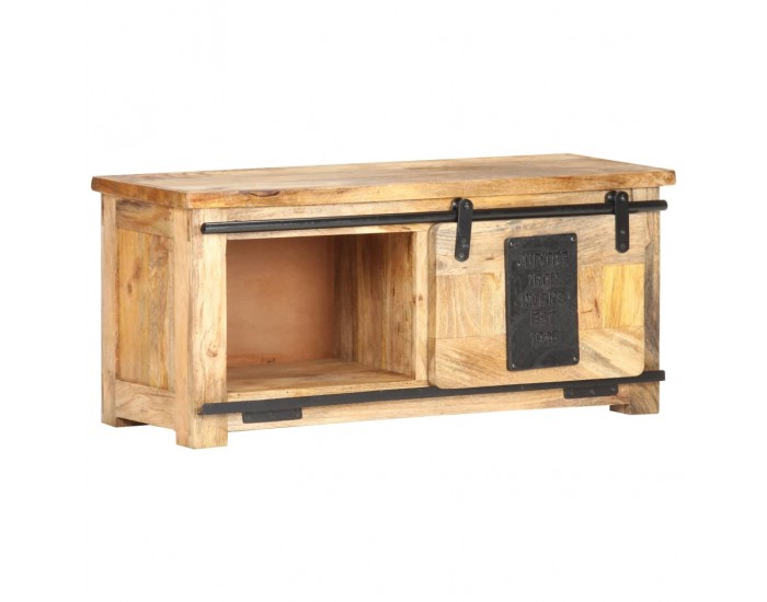 Sonata ТВ шкаф, 90x35x40 см, мангово дърво масив