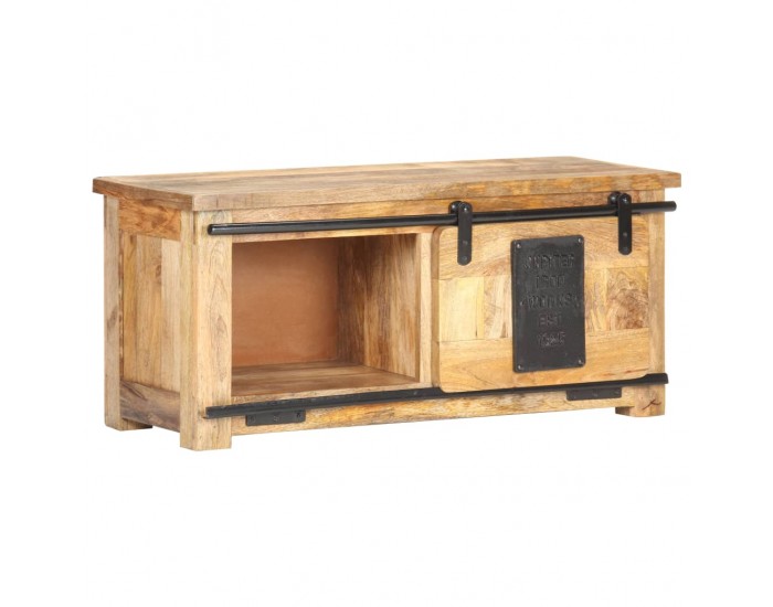 Sonata ТВ шкаф, 90x35x40 см, мангово дърво масив