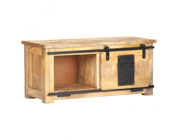 Sonata ТВ шкаф, 90x35x40 см, мангово дърво масив