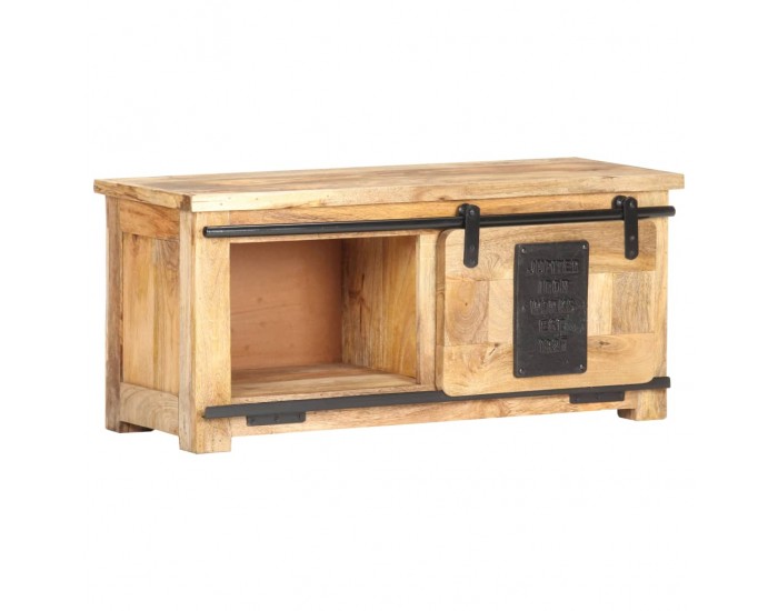 Sonata ТВ шкаф, 90x35x40 см, мангово дърво масив