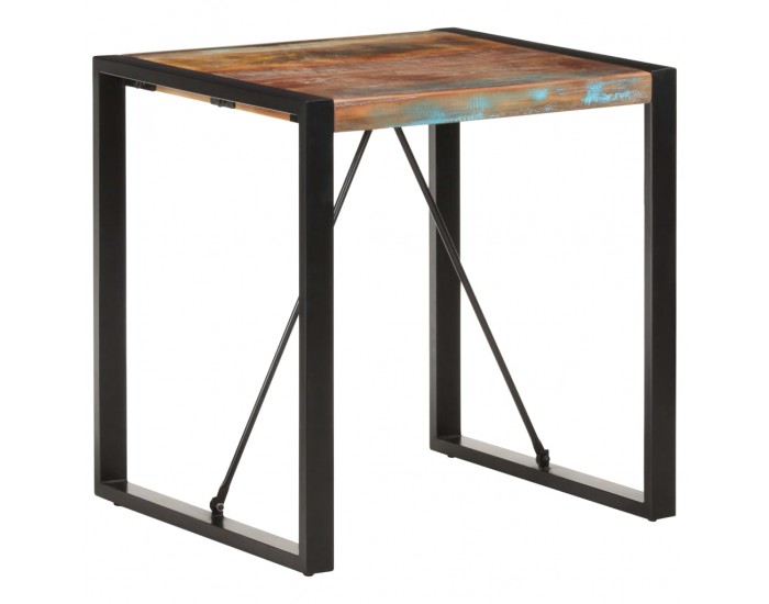 Sonata H Трапезна маса, 70x70x75 cм, регенерирано дърво масив