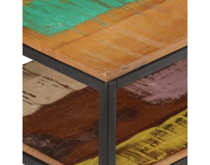 Sonata ТВ шкаф, 130x30x45 см, регенерирано дърво масив