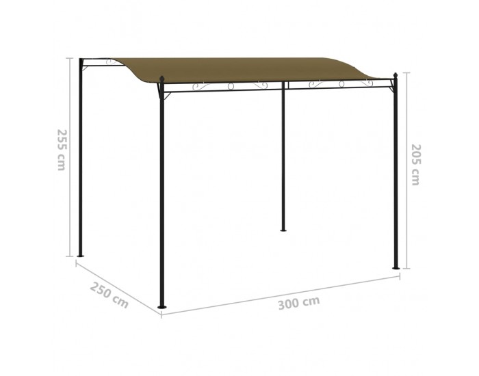 Sonata Сенник, 3x2,5 м, таупе, 180 г/м²