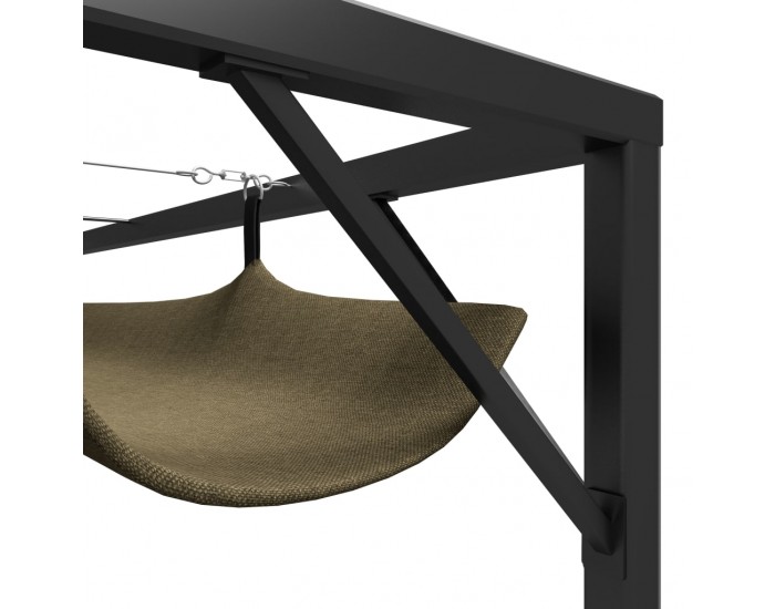 Sonata Градинска шатра с прибиращ се покрив, 3x3 м, таупе, 180 г/м²