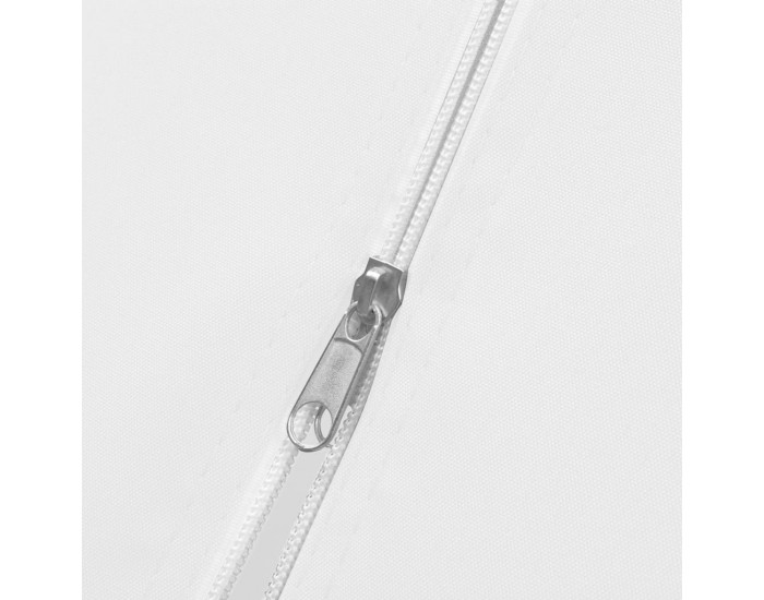 Sonata Градинска шатра със завеси, 360x312x265 см, бяла, 180 г/м²