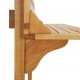 Sonata Балконска бар маса, 90x37x122,5 см, акация масив