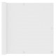 Sonata Балконски параван, бял, 90x300 см, оксфорд плат