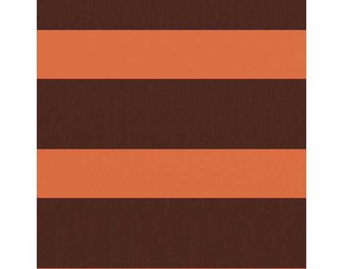 Sonata Балконски параван, оранжево и кафяво, 120x300 см, оксфорд плат