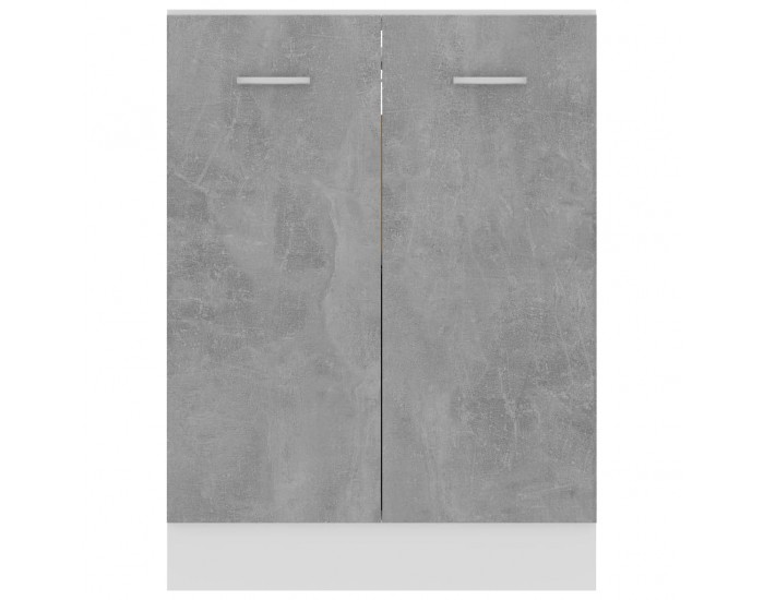Sonata Долен шкаф, бетонно сив, 60x46x81,5 см, ПДЧ