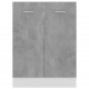 Sonata Долен шкаф, бетонно сив, 60x46x81,5 см, ПДЧ