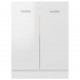 Sonata Долен шкаф, бял гланц, 60x46x81,5 см, ПДЧ