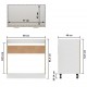 Sonata Долен шкаф за мивка, дъб сонома, 80x46x81,5 см, ПДЧ