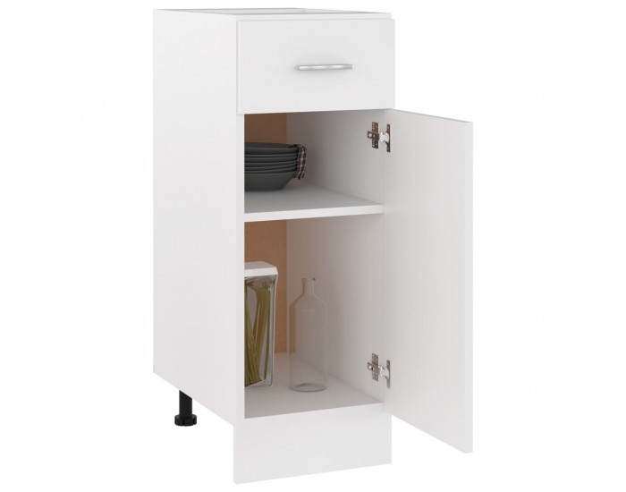 Sonata Долен шкаф с чекмедже, бял, 30x46x81,5 см, ПДЧ