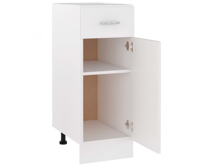 Sonata Долен шкаф с чекмедже, бял, 30x46x81,5 см, ПДЧ