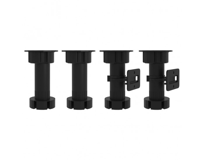 Sonata Долен шкаф с чекмеджета, бял гланц, 40x46x81,5 см, ПДЧ