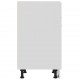 Sonata Долен шкаф с чекмедже, бял, 60x46x81,5 см, ПДЧ