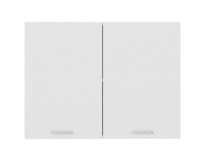 Sonata Висящ шкаф, бял, 80x31x60 см, ПДЧ