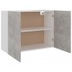 Sonata Висящ шкаф, бетонно сив, 80x31x60 см, ПДЧ