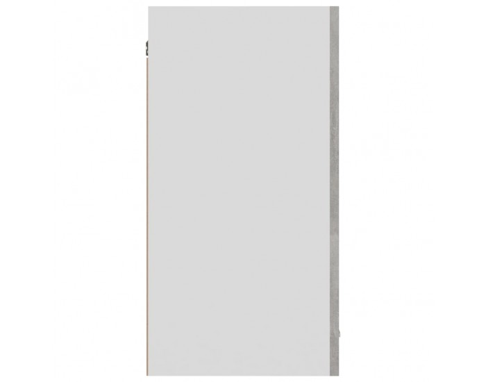 Sonata Висящ шкаф, бетонно сив, 80x31x60 см, ПДЧ